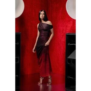 MISHA The Nyra Mesh Gown Size M